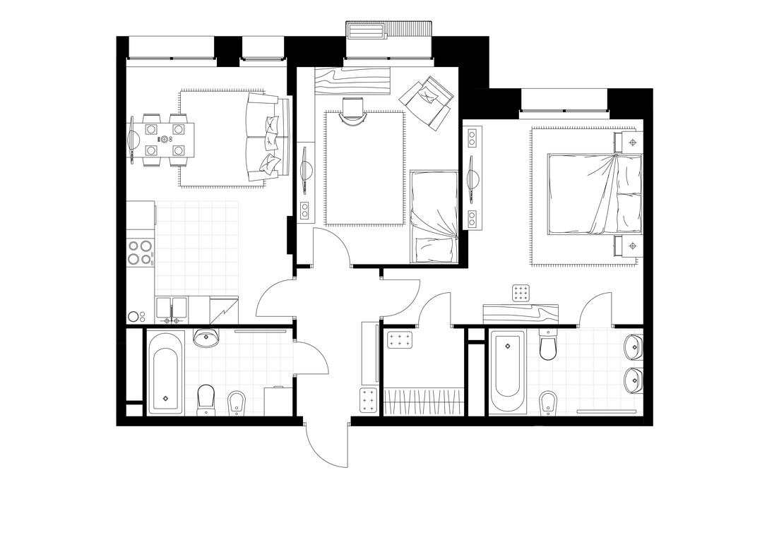 Продажа 2-комн. квартиры, 71,3 м² в ЖК «Резиденции Сколково», Каштановая улица, 1, рабочий посёлок Заречье, Одинцовский городской округ, Московская область, Россия #1 Продажа 2-комн. квартиры, 71,3 м² в ЖК «Резиденции Сколково», Каштановая улица, 1, рабочий посёлок Заречье, Одинцовский городской округ, Московская область, Россия #1