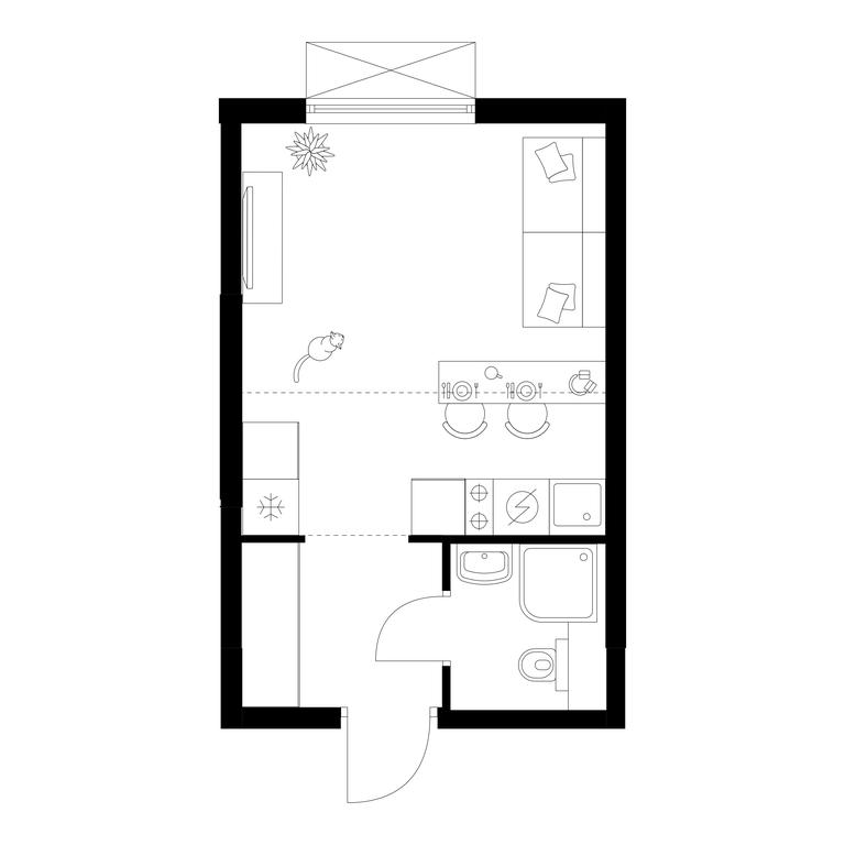 Apartment Sale, 23 sq. m. at Michurinskiy Park, Ozyornaya Street, 44А, Moscow, Russia #1 Apartment Sale, 23 sq. m. at Michurinskiy Park, Ozyornaya Street, 44А, Moscow, Russia #1