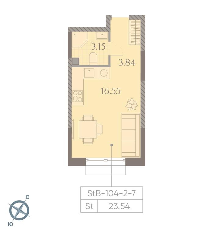 Apartment Sale, 23.5 sq. m. at Dmitrovskoe Nebo, Ilmenskiy Drive, 4с1, Moscow, Russia #1 Apartment Sale, 23.5 sq. m. at Dmitrovskoe Nebo, Ilmenskiy Drive, 4с1, Moscow, Russia #1
