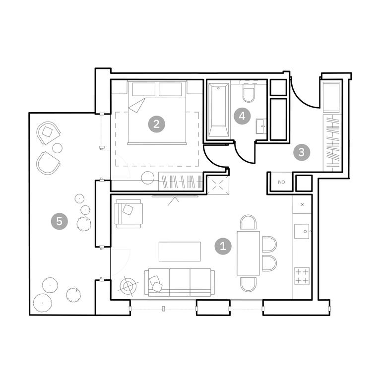 1-BD Apartment Sale, 55.2 sq. m. at Fiztekh-City, Новодачная улица, 67, Москва, Россия #1 1-BD Apartment Sale, 55.2 sq. m. at Fiztekh-City, Новодачная улица, 67, Москва, Россия #1