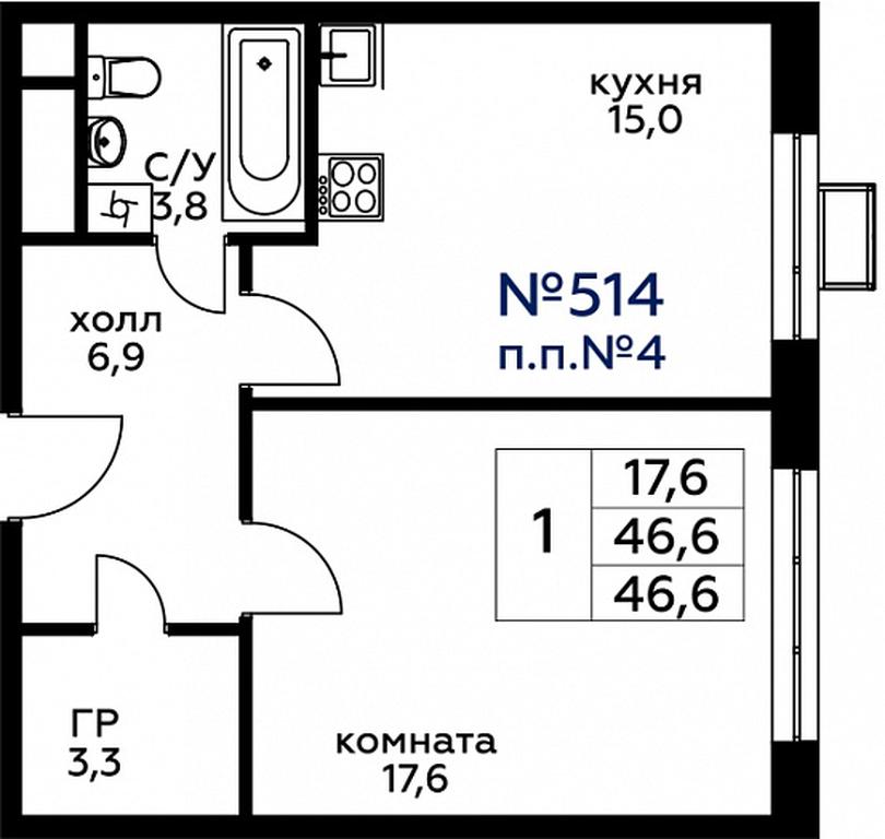 Apartment Sale, 46.6 sq. m. at Veresk, 3rd Khoroshyovskaya Street, вл19с3к1, Moscow, Russia #1 Apartment Sale, 46.6 sq. m. at Veresk, 3rd Khoroshyovskaya Street, вл19с3к1, Moscow, Russia #1