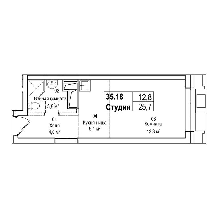 4-BD Apartment Sale, 115.1 sq. m. at Silver, Serebryakova Drive, 11к1, Moscow, Russia #1 4-BD Apartment Sale, 115.1 sq. m. at Silver, Serebryakova Drive, 11к1, Moscow, Russia #1