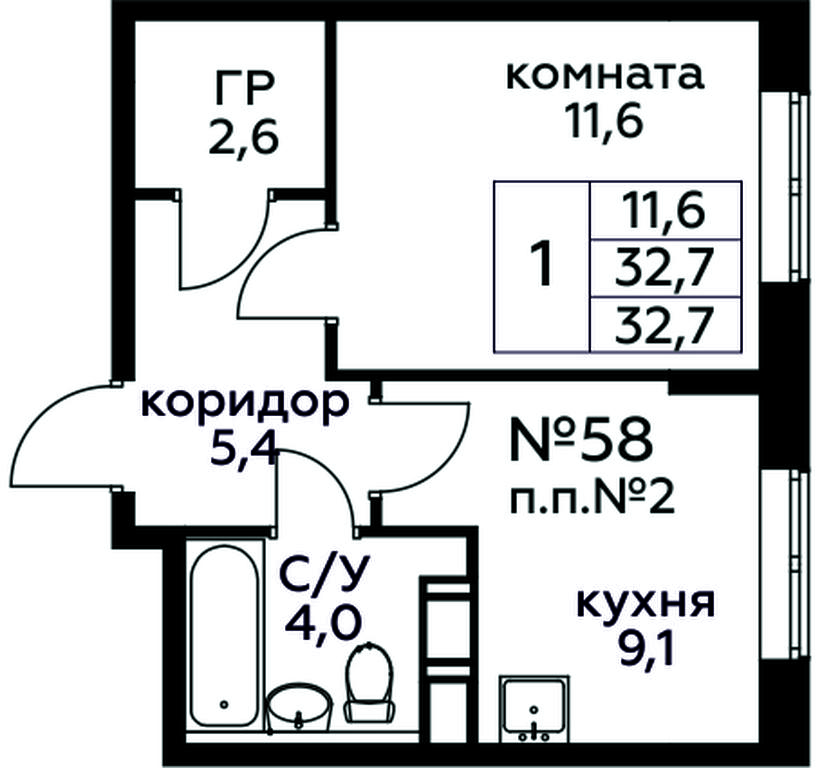 Продажа квартиры, 32,7 м² в ЖК «Цветочные Поляны», квартал № 23, поселение Филимонковское, Москва, Россия #1 Продажа квартиры, 32,7 м² в ЖК «Цветочные Поляны», квартал № 23, поселение Филимонковское, Москва, Россия #1
