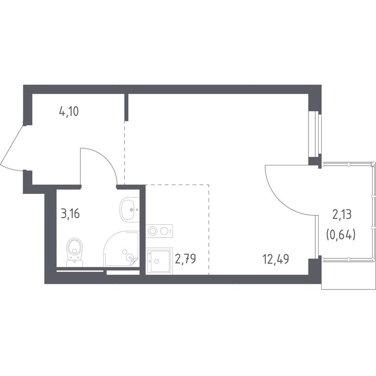 Apartment Sale, 23.18平方米 at Ostafevo, Ostafyevskoe Highway, 12к1, Ryazanovskoe Settlement, Moscow, Russia #1 Apartment Sale, 23.18平方米 at Ostafevo, Ostafyevskoe Highway, 12к1, Ryazanovskoe Settlement, Moscow, Russia #1