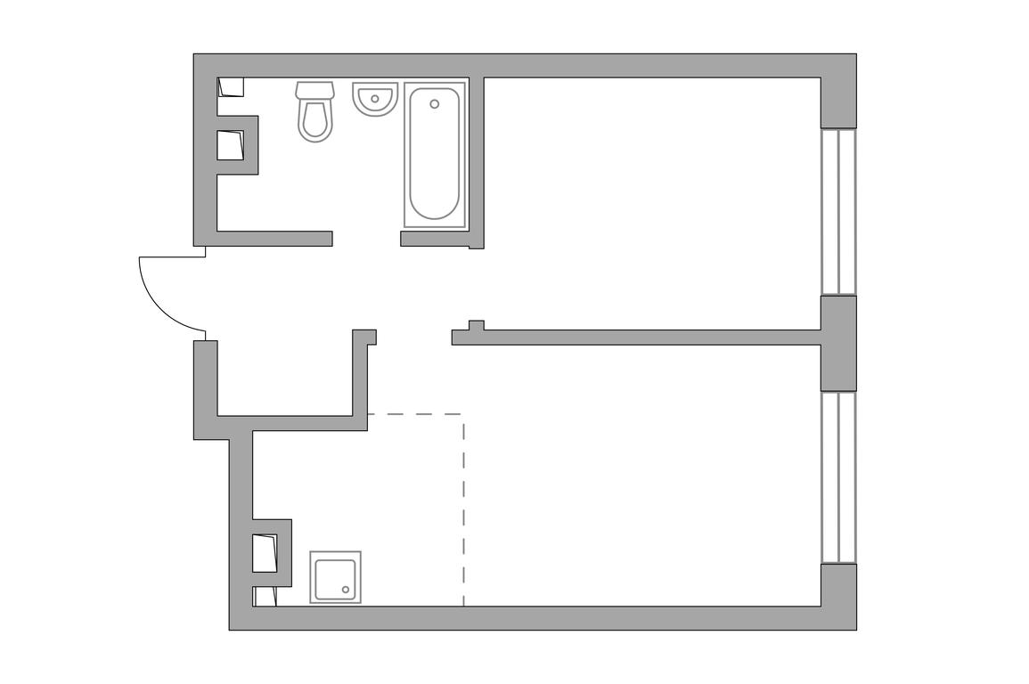 Apartment Sale, 30.32平方米 at Triniti 3, Dmitrovskoye Highway, 75к4, Moscow, Russia #2