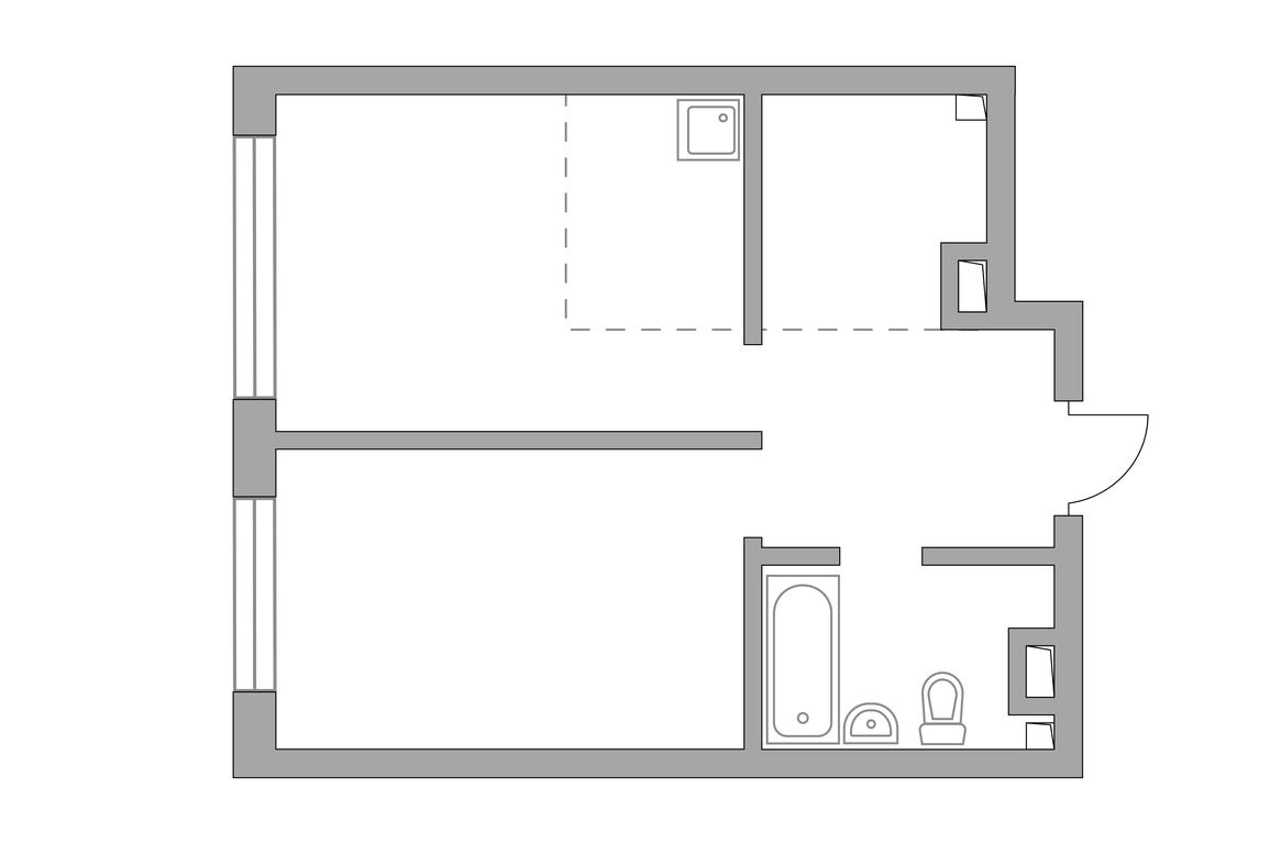 1-BD Apartment Sale, 38.67平方米 at Triniti 3, Dmitrovskoye Highway, 75к4, Moscow, Russia #2 1-BD Apartment Sale, 38.67平方米 at Triniti 3, Dmitrovskoye Highway, 75к4, Moscow, Russia #2