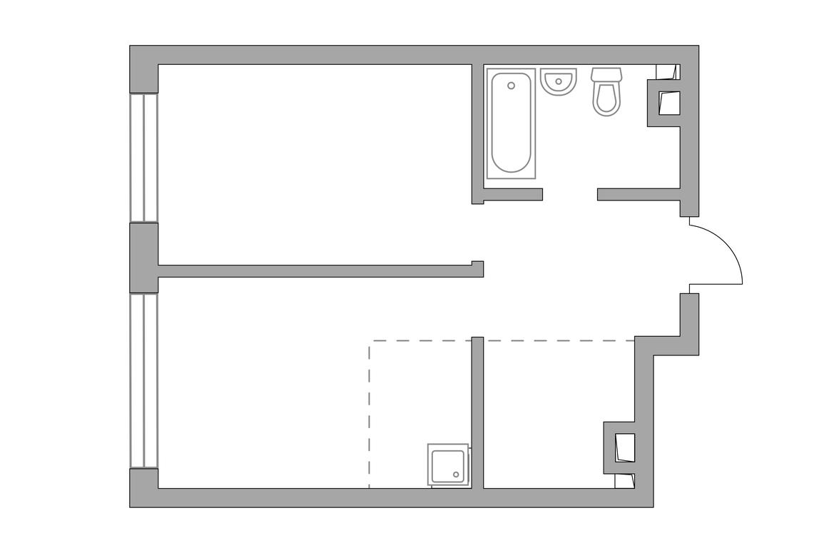 1-BD Apartment Sale, 42.03平方米 at Triniti 3, Dmitrovskoye Highway, 75к4, Moscow, Russia #2 1-BD Apartment Sale, 42.03平方米 at Triniti 3, Dmitrovskoye Highway, 75к4, Moscow, Russia #2