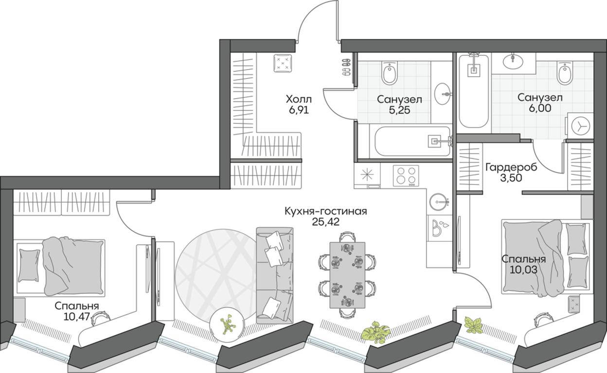 1-BD Apartment Sale, 45.96 sq. m. at Dom na naberezhnoy INSIDER (Insayder), Avtozavodskaya Street, Moscow, Russia #1 1-BD Apartment Sale, 45.96 sq. m. at Dom na naberezhnoy INSIDER (Insayder), Avtozavodskaya Street, Moscow, Russia #1