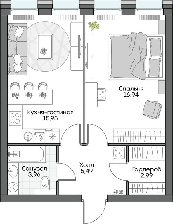 Apartment Sale, 30.39平方米 at Dom na naberezhnoy INSIDER (Insayder), Avtozavodskaya Street, Moscow, Russia #1 Apartment Sale, 30.39平方米 at Dom na naberezhnoy INSIDER (Insayder), Avtozavodskaya Street, Moscow, Russia #1