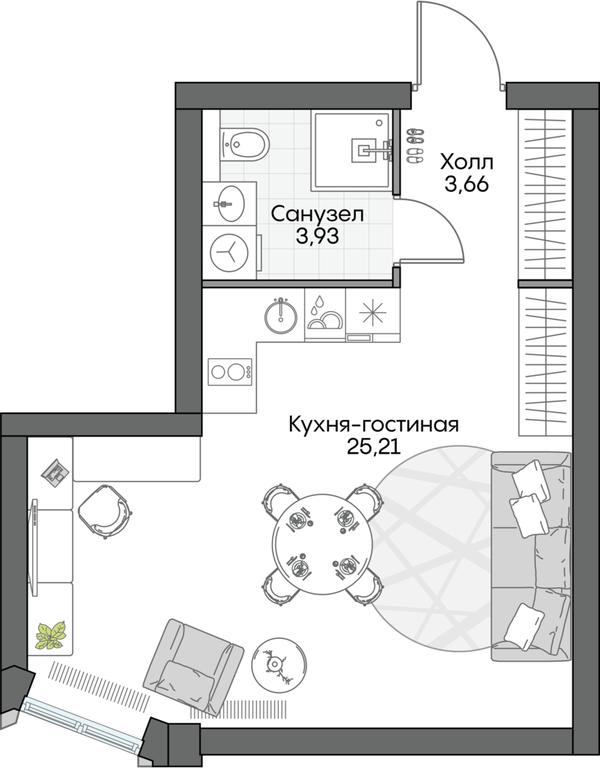 1-BD Apartment Sale, 52.34 sq. m. at Dom na naberezhnoy INSIDER (Insayder), Avtozavodskaya Street, Moscow, Russia #1 1-BD Apartment Sale, 52.34 sq. m. at Dom na naberezhnoy INSIDER (Insayder), Avtozavodskaya Street, Moscow, Russia #1