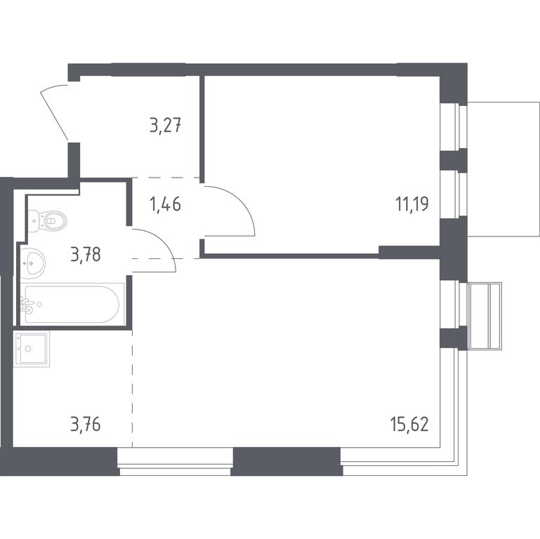 Apartment Sale, 39.08 sq. m. at Rublevskiy Kvartal, Laykovo Green Quarter, zhiloy kompleks Gorod-sobytiye Laykovo, selo Laykovo, Odintsovskiy City District, Moscow Region, Russia #1 Apartment Sale, 39.08 sq. m. at Rublevskiy Kvartal, Laykovo Green Quarter, zhiloy kompleks Gorod-sobytiye Laykovo, selo Laykovo, Odintsovskiy City District, Moscow Region, Russia #1