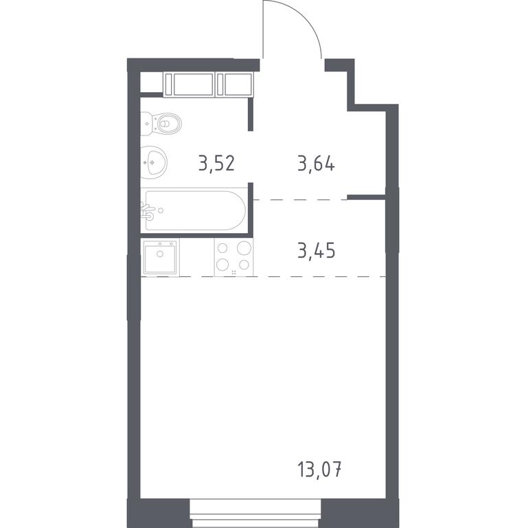 Apartment Sale, 24 sq. m. at Novograd Pavlino, Kosinskoye shosse, 2, Novoye Pavlino Microdistrict, Balashikha, Moscow Region, Russia #1 Apartment Sale, 24 sq. m. at Novograd Pavlino, Kosinskoye shosse, 2, Novoye Pavlino Microdistrict, Balashikha, Moscow Region, Russia #1