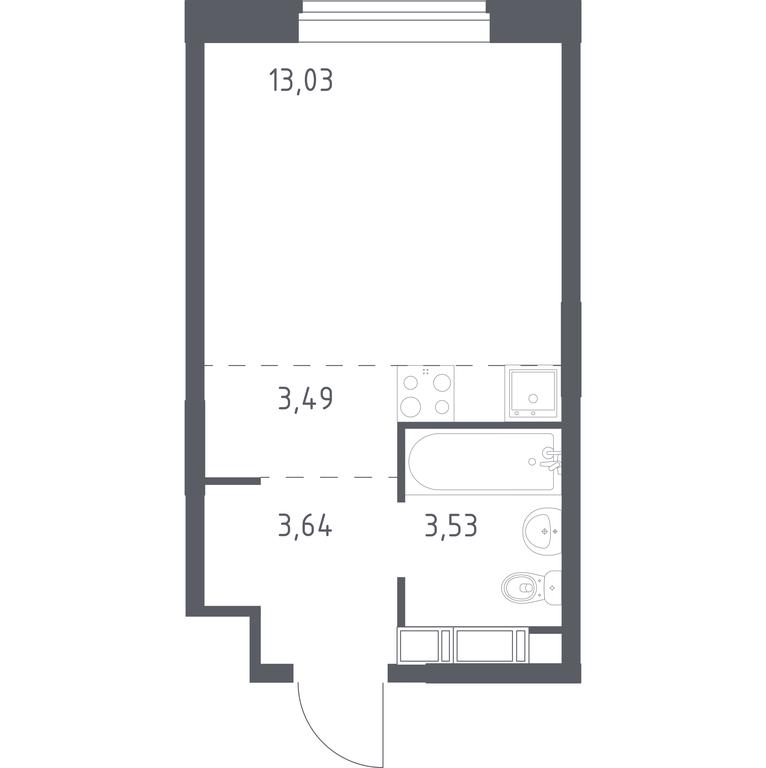 Apartment Sale, 24 sq. m. at Novograd Pavlino, Kosinskoye shosse, 2, Novoye Pavlino Microdistrict, Balashikha, Moscow Region, Russia #1 Apartment Sale, 24 sq. m. at Novograd Pavlino, Kosinskoye shosse, 2, Novoye Pavlino Microdistrict, Balashikha, Moscow Region, Russia #1
