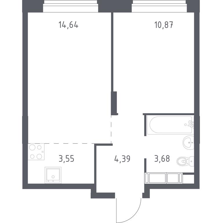 Apartment Sale, 37.3平方米 at Novograd Pavlino, Kosinskoye shosse, 2, Novoye Pavlino Microdistrict, Balashikha, Moscow Region, Russia #1 Apartment Sale, 37.3平方米 at Novograd Pavlino, Kosinskoye shosse, 2, Novoye Pavlino Microdistrict, Balashikha, Moscow Region, Russia #1