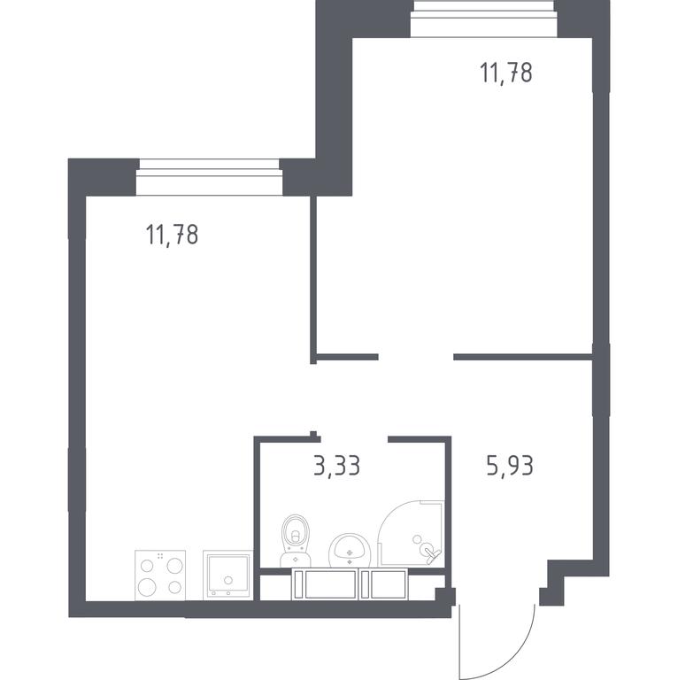 Apartment Sale, 33.2 sq. m. at Novograd Pavlino, Kosinskoye shosse, 2, Novoye Pavlino Microdistrict, Balashikha, Moscow Region, Russia #1 Apartment Sale, 33.2 sq. m. at Novograd Pavlino, Kosinskoye shosse, 2, Novoye Pavlino Microdistrict, Balashikha, Moscow Region, Russia #1