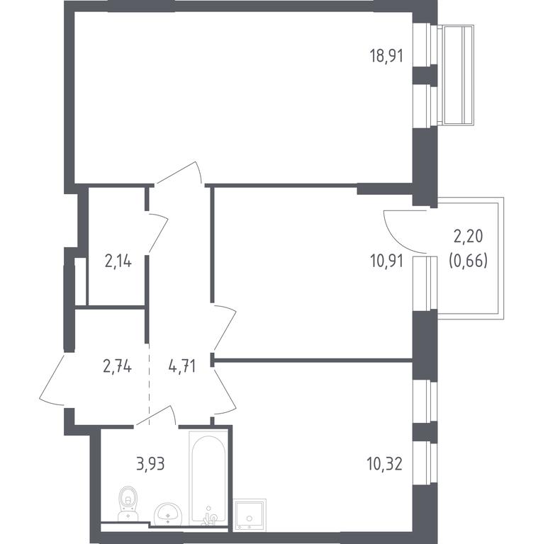 1-BD Apartment Sale, 54.32 sq. m. at Rublevskiy Kvartal, Laykovo Green Quarter, zhiloy kompleks Gorod-sobytiye Laykovo, selo Laykovo, Odintsovskiy City District, Moscow Region, Russia #1 1-BD Apartment Sale, 54.32 sq. m. at Rublevskiy Kvartal, Laykovo Green Quarter, zhiloy kompleks Gorod-sobytiye Laykovo, selo Laykovo, Odintsovskiy City District, Moscow Region, Russia #1