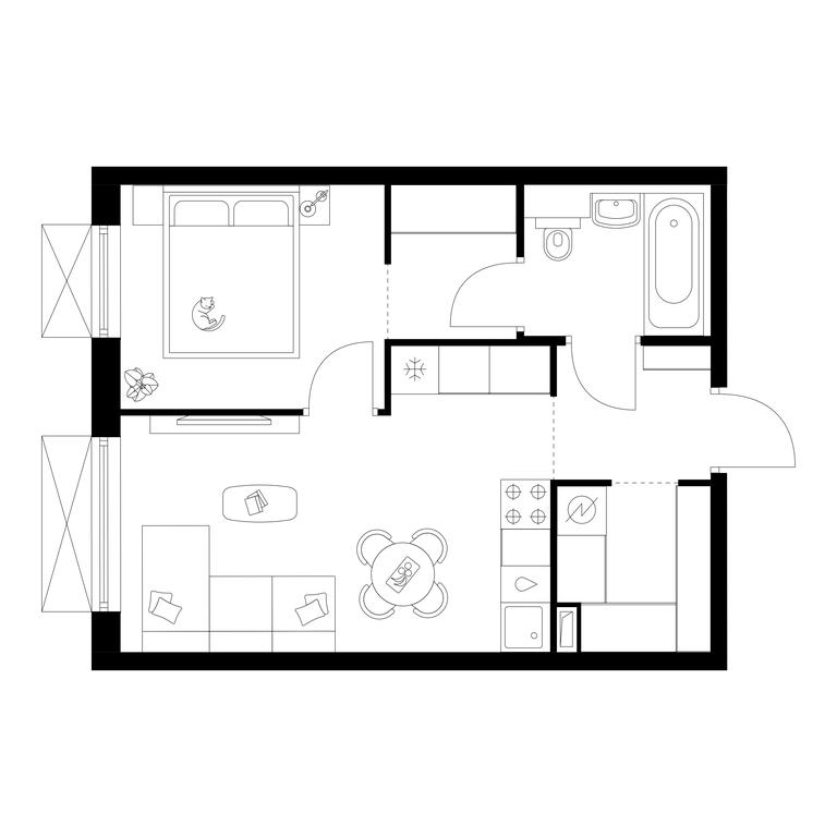 Продажа 1-комн. квартиры, 37,6 м² в ЖК «Иртышский Квартал», 2-й Иртышский проезд, Москва, Россия #1 Продажа 1-комн. квартиры, 37,6 м² в ЖК «Иртышский Квартал», 2-й Иртышский проезд, Москва, Россия #1