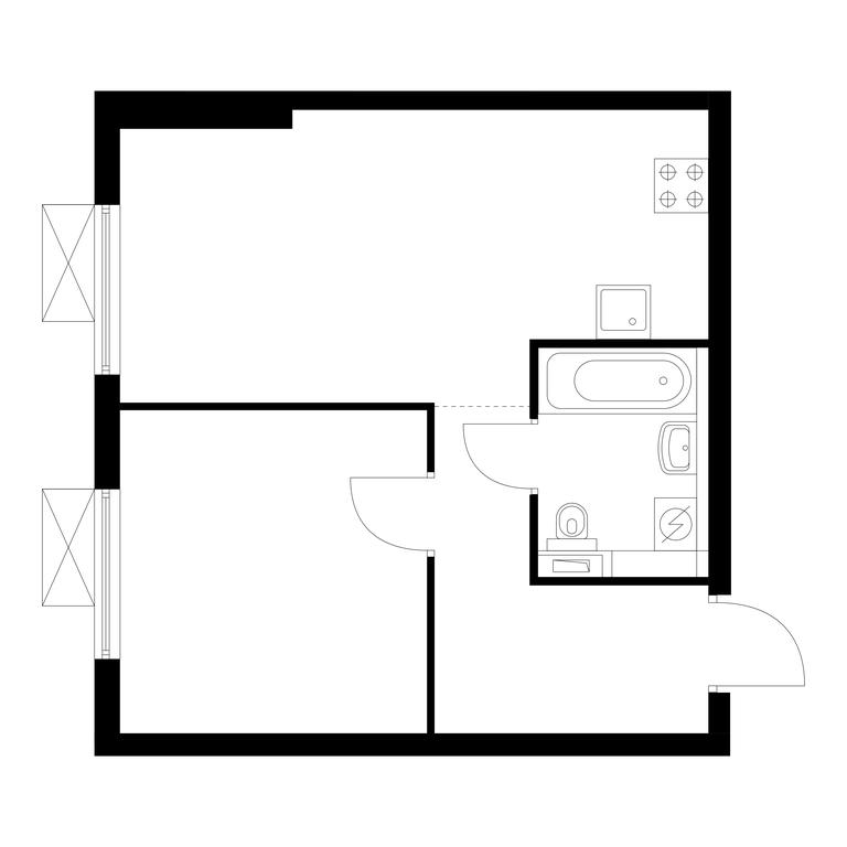 Продажа 1-комн. квартиры, 38,7 м² в ЖК «Восточное Бутово», Крымская улица, 13, рабочий посёлок Боброво, Ленинский городской округ, Московская область, Россия #1 Продажа 1-комн. квартиры, 38,7 м² в ЖК «Восточное Бутово», Крымская улица, 13, рабочий посёлок Боброво, Ленинский городской округ, Московская область, Россия #1