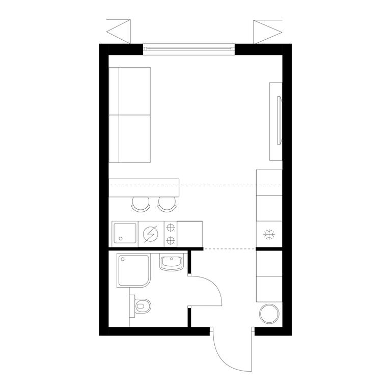 Продажа квартиры, 23,6 м² в ЖК «Яуза Парк», улица Колонцова, 4, Мытищи, Московская область, Россия #1 Продажа квартиры, 23,6 м² в ЖК «Яуза Парк», улица Колонцова, 4, Мытищи, Московская область, Россия #1