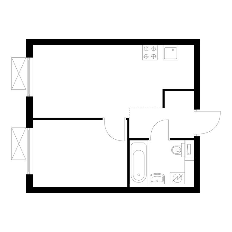 Продажа 1-комн. квартиры, 32,2 м² в ЖК «Восточное Бутово», Крымская улица, 13, рабочий посёлок Боброво, Ленинский городской округ, Московская область, Россия #1 Продажа 1-комн. квартиры, 32,2 м² в ЖК «Восточное Бутово», Крымская улица, 13, рабочий посёлок Боброво, Ленинский городской округ, Московская область, Россия #1