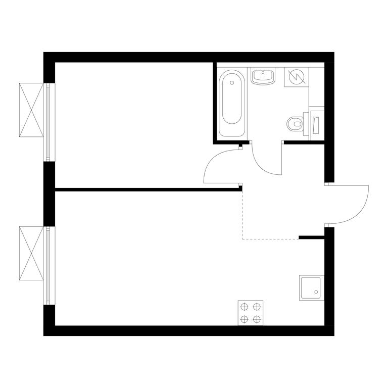 Продажа 1-комн. квартиры, 35,9 м² в ЖК «Восточное Бутово», Крымская улица, 13, рабочий посёлок Боброво, Ленинский городской округ, Московская область, Россия #1 Продажа 1-комн. квартиры, 35,9 м² в ЖК «Восточное Бутово», Крымская улица, 13, рабочий посёлок Боброво, Ленинский городской округ, Московская область, Россия #1