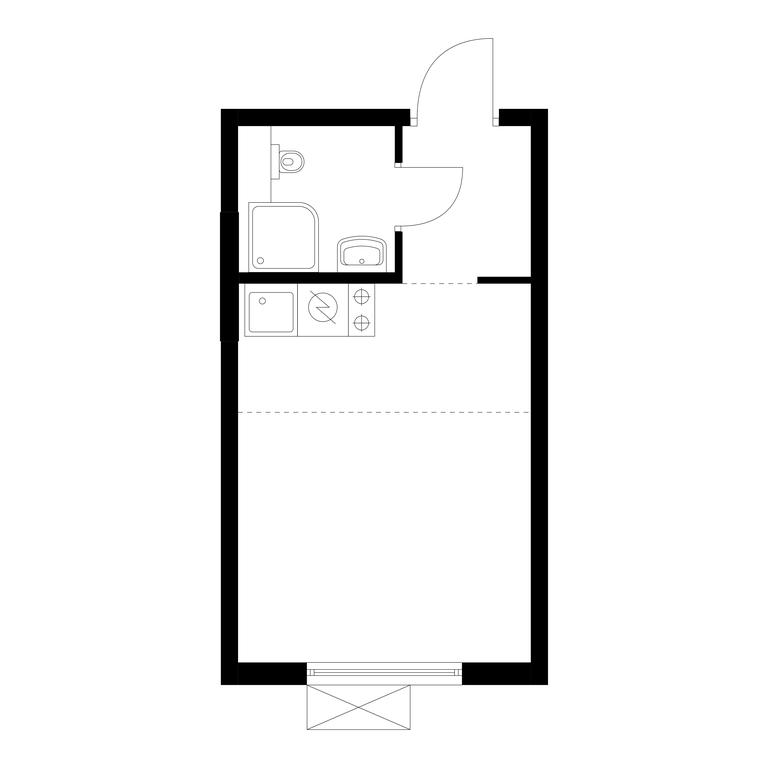 Продажа квартиры, 19,9 м² в ЖК «Люблинский парк», Люблинская улица, 78к2, Москва, Россия #1 Продажа квартиры, 19,9 м² в ЖК «Люблинский парк», Люблинская улица, 78к2, Москва, Россия #1