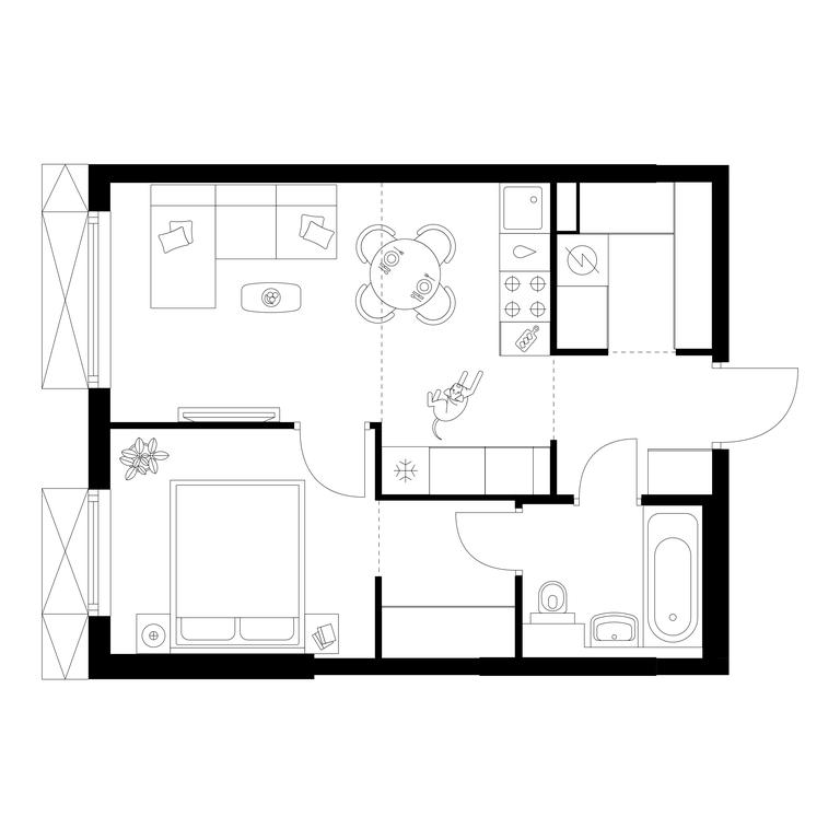 Продажа 1-комн. квартиры, 37,8 м² в ЖК «Плеханова 11», улица Плеханова, 13с6, Москва, Россия #1 Продажа 1-комн. квартиры, 37,8 м² в ЖК «Плеханова 11», улица Плеханова, 13с6, Москва, Россия #1
