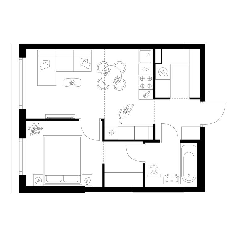 Продажа 1-комн. квартиры, 37,8 м² в ЖК «Плеханова 11», улица Плеханова, 13с6, Москва, Россия #2 Продажа 1-комн. квартиры, 37,8 м² в ЖК «Плеханова 11», улица Плеханова, 13с6, Москва, Россия #2