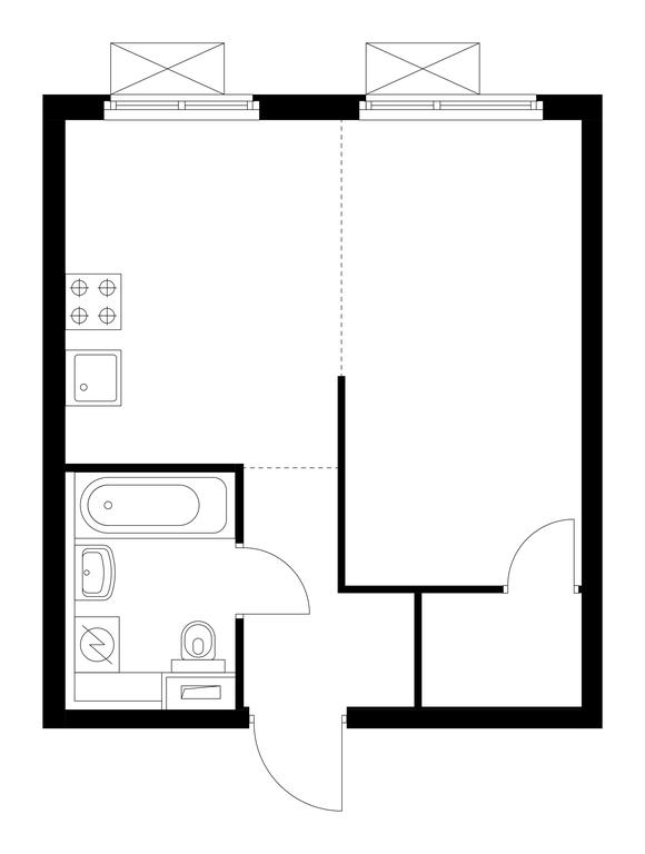 1-BD Apartment Sale, 31.9 sq. m. at Belaya Dacha Park, mikrorayon Parkovy, 1, Kotelniki, Moscow Region, Russia #1 1-BD Apartment Sale, 31.9 sq. m. at Belaya Dacha Park, mikrorayon Parkovy, 1, Kotelniki, Moscow Region, Russia #1