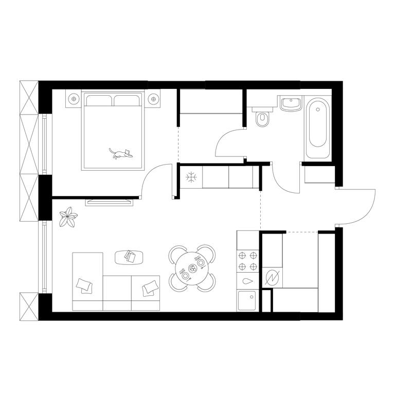 Продажа 1-комн. квартиры, 37,7 м² в ЖК «Плеханова 11», улица Плеханова, 13с6, Москва, Россия #1 Продажа 1-комн. квартиры, 37,7 м² в ЖК «Плеханова 11», улица Плеханова, 13с6, Москва, Россия #1