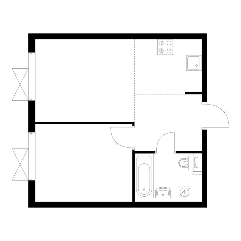 Продажа 1-комн. квартиры, 36,2 м² в ЖК «Белая Дача Парк», микрорайон Парковый, 1, Котельники, Московская область, Россия #1 Продажа 1-комн. квартиры, 36,2 м² в ЖК «Белая Дача Парк», микрорайон Парковый, 1, Котельники, Московская область, Россия #1