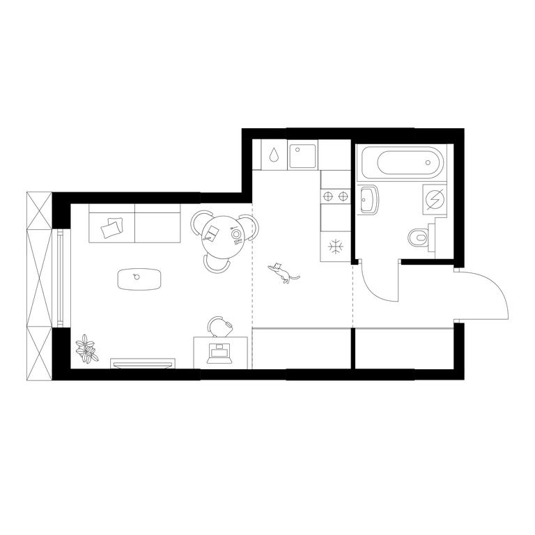 Продажа квартиры, 25,2 м² в ЖК «Плеханова 11», улица Плеханова, 13с6, Москва, Россия #2 Продажа квартиры, 25,2 м² в ЖК «Плеханова 11», улица Плеханова, 13с6, Москва, Россия #2