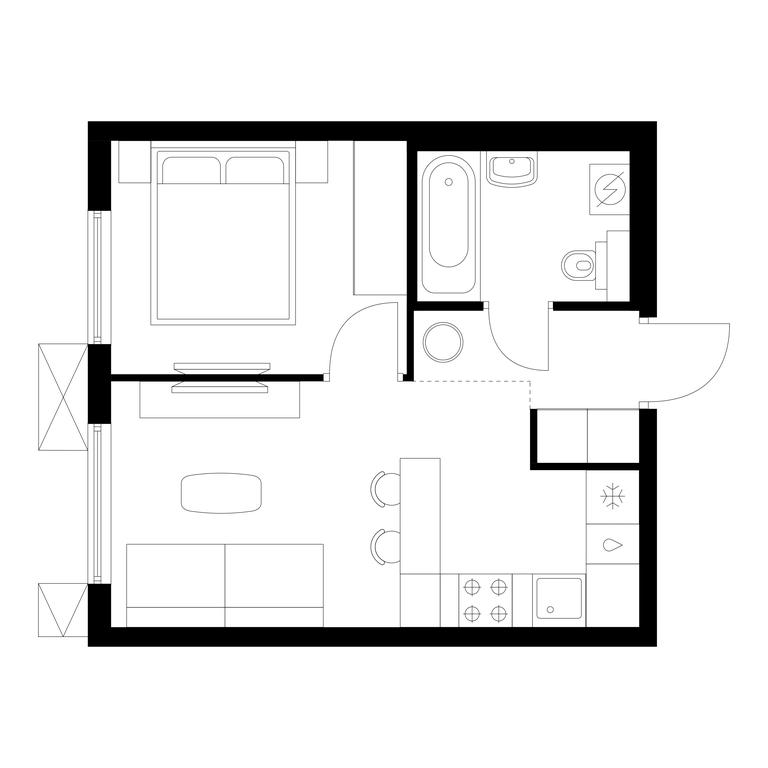 Продажа 1-комн. квартиры, 31 м² в ЖК «Никольские луга», Варшавское шоссе, вл266с1, Москва, Россия #1 Продажа 1-комн. квартиры, 31 м² в ЖК «Никольские луга», Варшавское шоссе, вл266с1, Москва, Россия #1