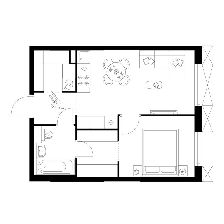 Продажа 1-комн. квартиры, 37,8 м² в ЖК «Плеханова 11», улица Плеханова, 13с6, Москва, Россия #1 Продажа 1-комн. квартиры, 37,8 м² в ЖК «Плеханова 11», улица Плеханова, 13с6, Москва, Россия #1