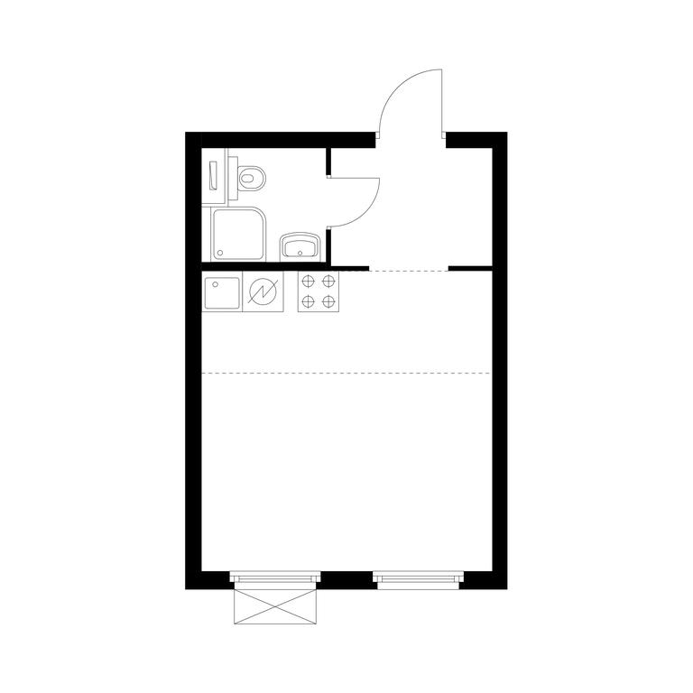 Продажа квартиры, 25,4 м² в ЖК «Амурский парк», Амурская улица, 2с11, Москва, Россия #1 Продажа квартиры, 25,4 м² в ЖК «Амурский парк», Амурская улица, 2с11, Москва, Россия #1