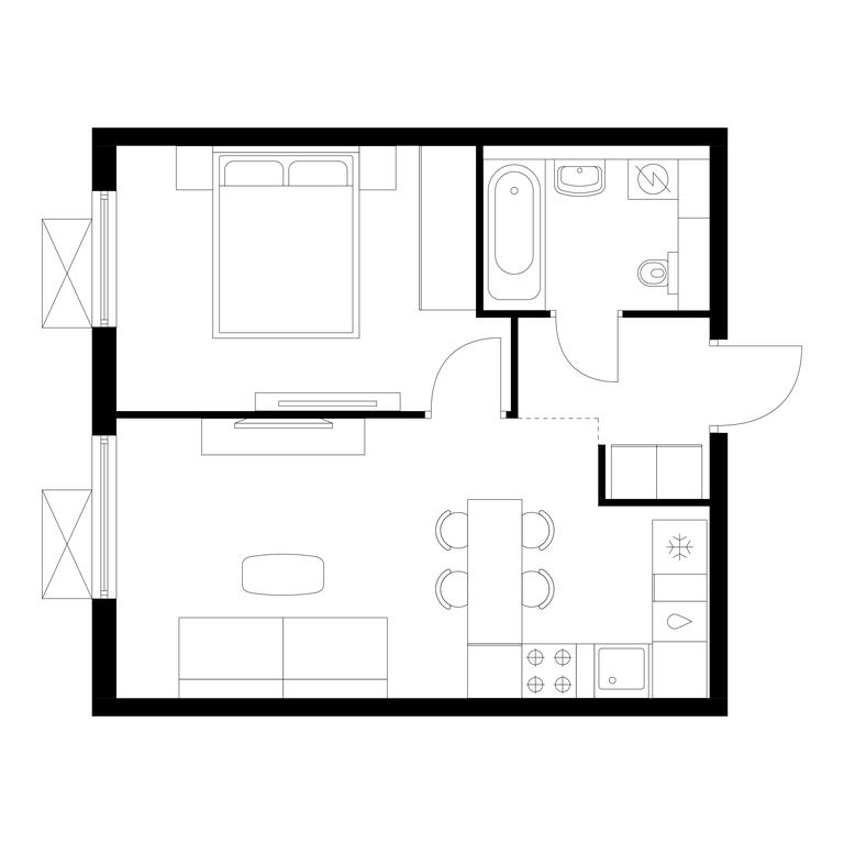 1-BD Apartment Sale, 37.7 sq. m. at Tomilinskiy Bulvar, Novaya Street, 1, Kotelniki, Moscow Region, Russia #1 1-BD Apartment Sale, 37.7 sq. m. at Tomilinskiy Bulvar, Novaya Street, 1, Kotelniki, Moscow Region, Russia #1