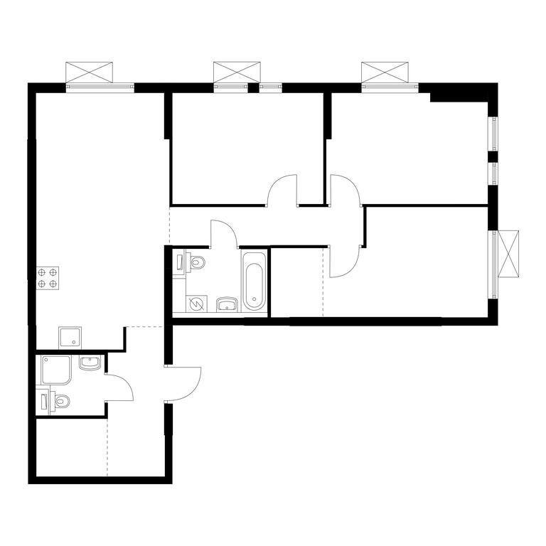 3-BD Apartment Sale, 78.3 sq. m. at Kuzminskiy Les, mikrorayon Belaya Dacha, 25, Kotelniki, Moscow Region, Russia #1 3-BD Apartment Sale, 78.3 sq. m. at Kuzminskiy Les, mikrorayon Belaya Dacha, 25, Kotelniki, Moscow Region, Russia #1