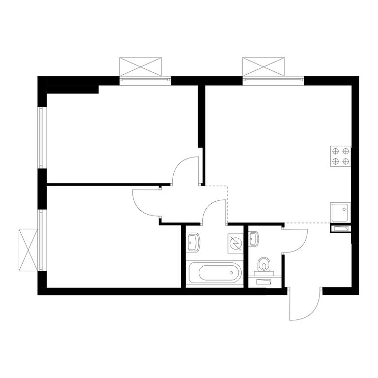 2-BD Apartment Sale, 48.7 sq. m. at Kuzminskiy Les, mikrorayon Belaya Dacha, 25, Kotelniki, Moscow Region, Russia #1 2-BD Apartment Sale, 48.7 sq. m. at Kuzminskiy Les, mikrorayon Belaya Dacha, 25, Kotelniki, Moscow Region, Russia #1