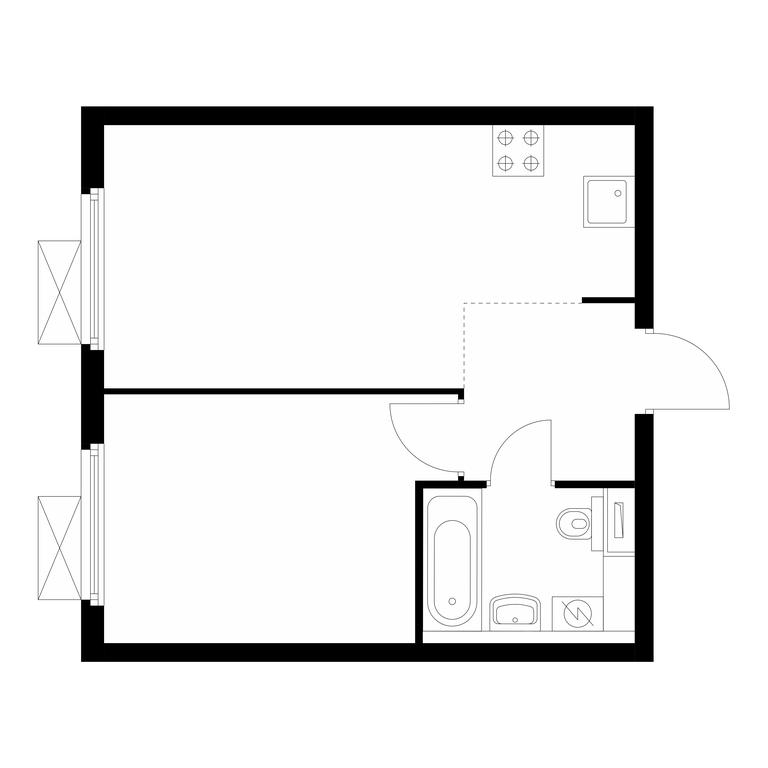 1-BD Apartment Sale, 35.6 sq. m. at Kuzminskiy Les, mikrorayon Belaya Dacha, 25, Kotelniki, Moscow Region, Russia #1 1-BD Apartment Sale, 35.6 sq. m. at Kuzminskiy Les, mikrorayon Belaya Dacha, 25, Kotelniki, Moscow Region, Russia #1