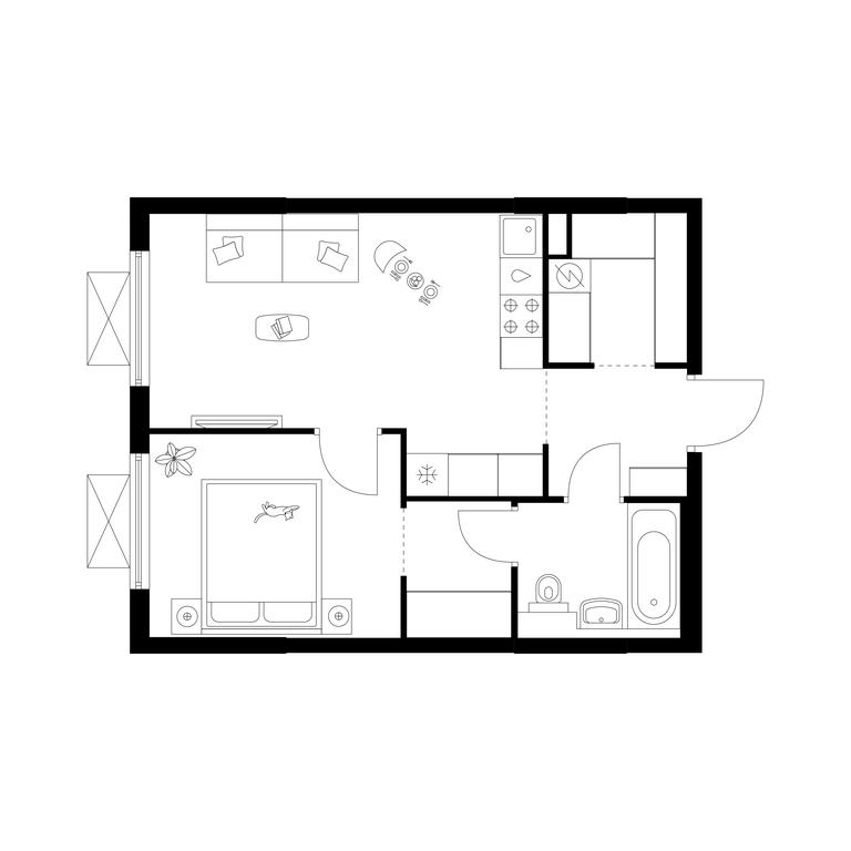 1-BD Apartment Sale, 38.2 sq. m. at Zelionyi Park, 687-y proyezd, 15с2, Zelenograd, Moscow, Russia #1 1-BD Apartment Sale, 38.2 sq. m. at Zelionyi Park, 687-y proyezd, 15с2, Zelenograd, Moscow, Russia #1