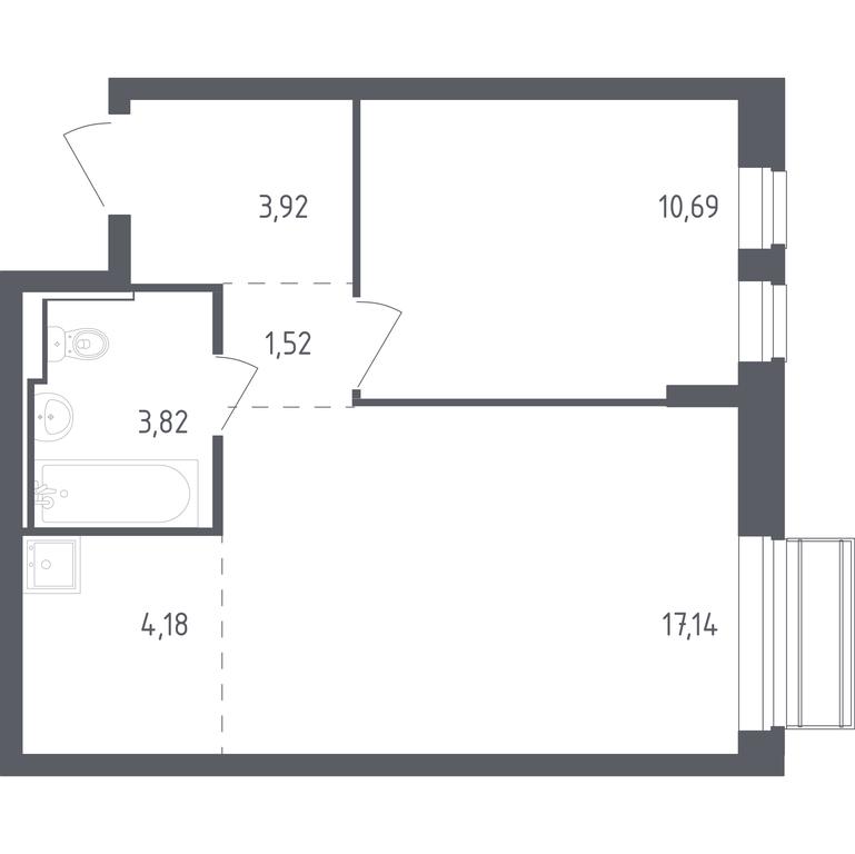Apartment Sale, 41.27 sq. m. at Rublevskiy Kvartal, Laykovo Green Quarter, zhiloy kompleks Gorod-sobytiye Laykovo, selo Laykovo, Odintsovskiy City District, Moscow Region, Russia #1 Apartment Sale, 41.27 sq. m. at Rublevskiy Kvartal, Laykovo Green Quarter, zhiloy kompleks Gorod-sobytiye Laykovo, selo Laykovo, Odintsovskiy City District, Moscow Region, Russia #1