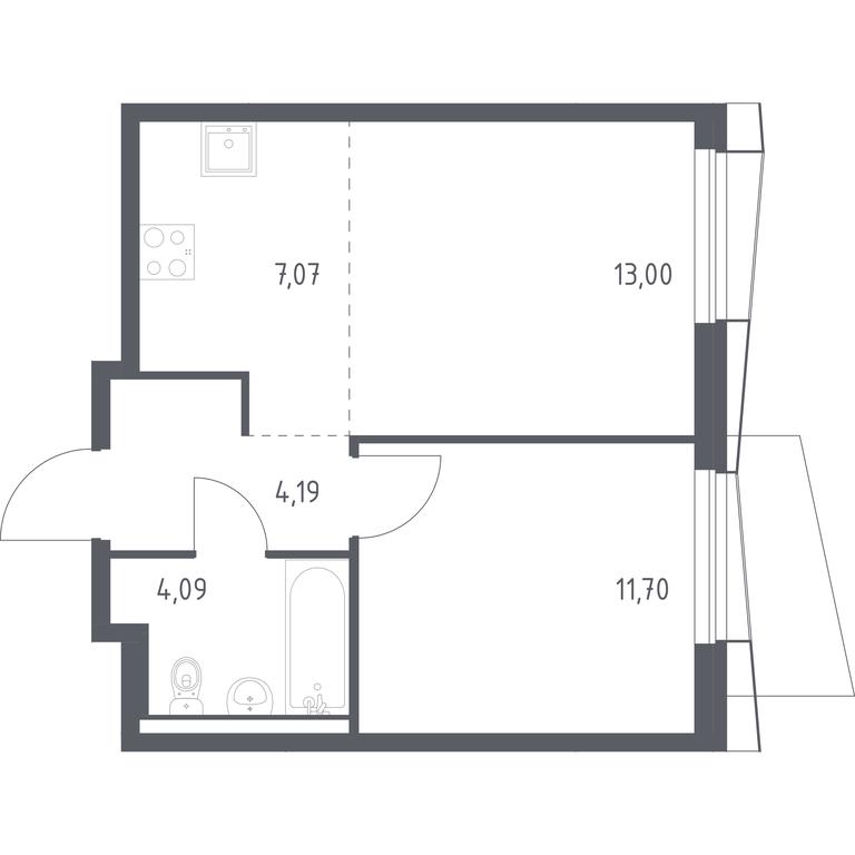 Apartment Sale, 40.05平方米 at Kvartal Aviatorov, ulitsa Koldunova, Aviatorov Microdistrict, Balashikha, Moscow Region, Russia #1 Apartment Sale, 40.05平方米 at Kvartal Aviatorov, ulitsa Koldunova, Aviatorov Microdistrict, Balashikha, Moscow Region, Russia #1