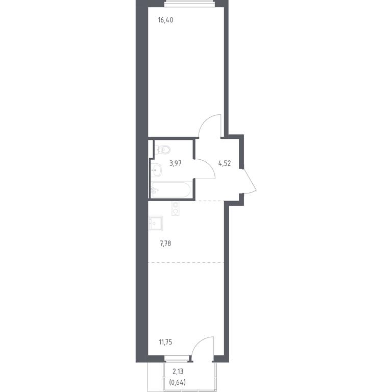 Apartment Sale, 45.06 sq. m. at Ostafevo, Ostafyevskoe Highway, 12к1, Ryazanovskoe Settlement, Moscow, Russia #1 Apartment Sale, 45.06 sq. m. at Ostafevo, Ostafyevskoe Highway, 12к1, Ryazanovskoe Settlement, Moscow, Russia #1