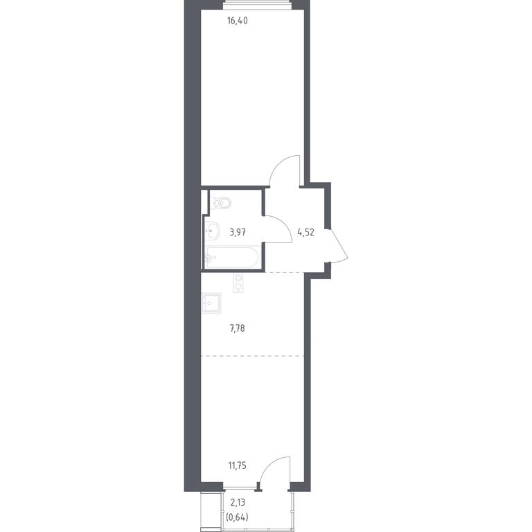 Apartment Sale, 45.06 sq. m. at Ostafevo, Ostafyevskoe Highway, 12к1, Ryazanovskoe Settlement, Moscow, Russia #1 Apartment Sale, 45.06 sq. m. at Ostafevo, Ostafyevskoe Highway, 12к1, Ryazanovskoe Settlement, Moscow, Russia #1