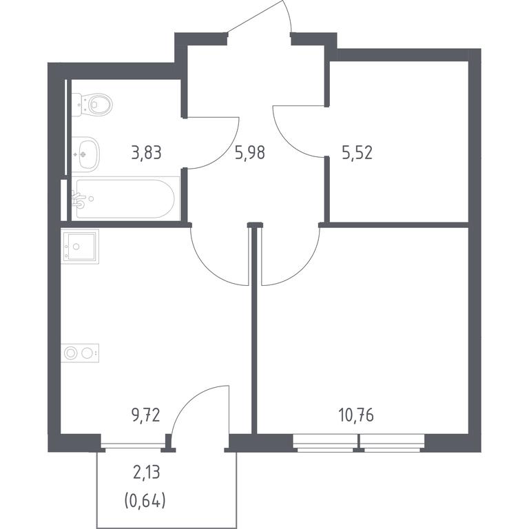 Apartment Sale, 36.45 sq. m. at Ostafevo, Ostafyevskoe Highway, 12к1, Ryazanovskoe Settlement, Moscow, Russia #1 Apartment Sale, 36.45 sq. m. at Ostafevo, Ostafyevskoe Highway, 12к1, Ryazanovskoe Settlement, Moscow, Russia #1