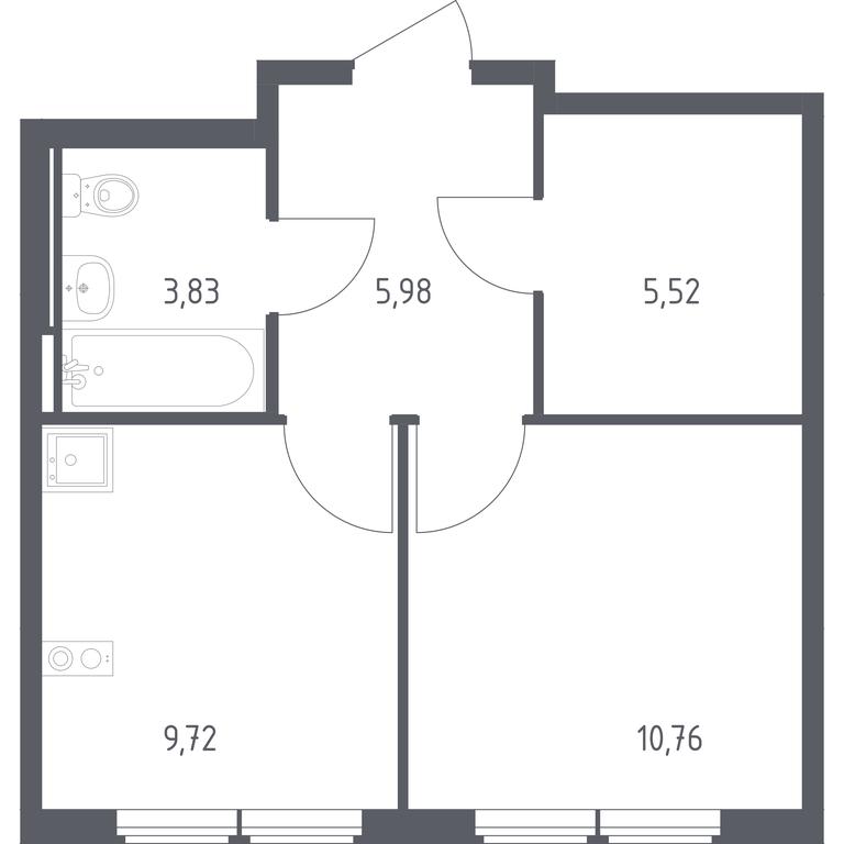 Apartment Sale, 35.81 sq. m. at Ostafevo, Ostafyevskoe Highway, 12к1, Ryazanovskoe Settlement, Moscow, Russia #1 Apartment Sale, 35.81 sq. m. at Ostafevo, Ostafyevskoe Highway, 12к1, Ryazanovskoe Settlement, Moscow, Russia #1