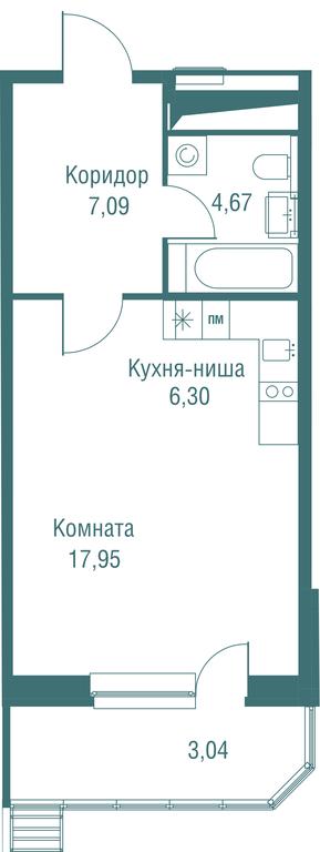 1-BD Apartment Sale, 39.05 sq. m. at Odinburg, Severnaya Street, 11, Odintsovo, Moscow Region, Russia #1 1-BD Apartment Sale, 39.05 sq. m. at Odinburg, Severnaya Street, 11, Odintsovo, Moscow Region, Russia #1