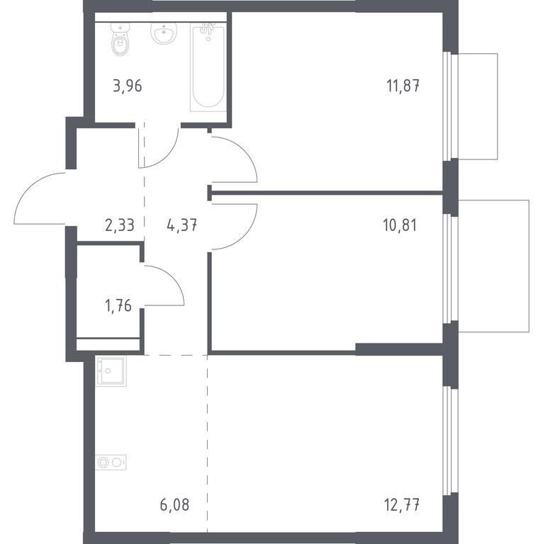 Продажа 1-комн. квартиры, 53,95 м² в ЖК «Пригород Лесное», Молодёжный бульвар, 6, деревня Мисайлово, Ленинский городской округ, Московская область, Россия #1 Продажа 1-комн. квартиры, 53,95 м² в ЖК «Пригород Лесное», Молодёжный бульвар, 6, деревня Мисайлово, Ленинский городской округ, Московская область, Россия #1