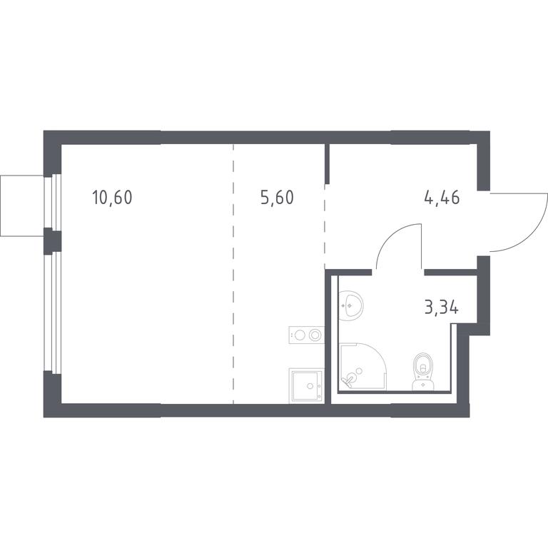 Apartment Sale, 24 sq. m. at Prigorod Lesnoe, Molodyozhny bulvar, 6, derevnya Misaylovo, Leninskiy City District, Moscow Region, Russia #1 Apartment Sale, 24 sq. m. at Prigorod Lesnoe, Molodyozhny bulvar, 6, derevnya Misaylovo, Leninskiy City District, Moscow Region, Russia #1