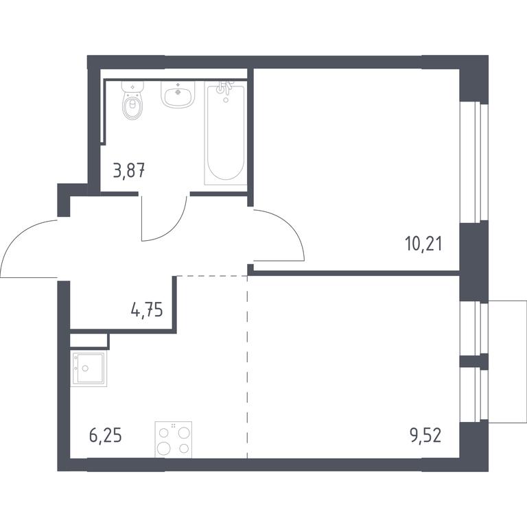 Apartment Sale, 34.6 sq. m. at Molzhaninovo, Leningradskoye Highway, 229, Moscow, Russia #1 Apartment Sale, 34.6 sq. m. at Molzhaninovo, Leningradskoye Highway, 229, Moscow, Russia #1